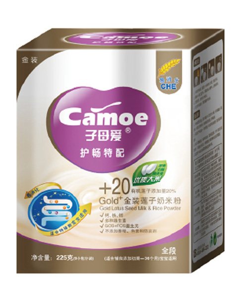 子母愛嬰幼護腸特配奶米粉盒裝