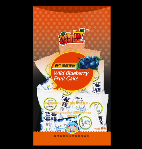 摩爾豆野生藍莓果糕